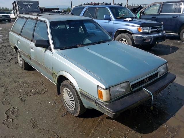 JF2AN52B5ND422865 - 1992 SUBARU LOYALE BLUE photo 1