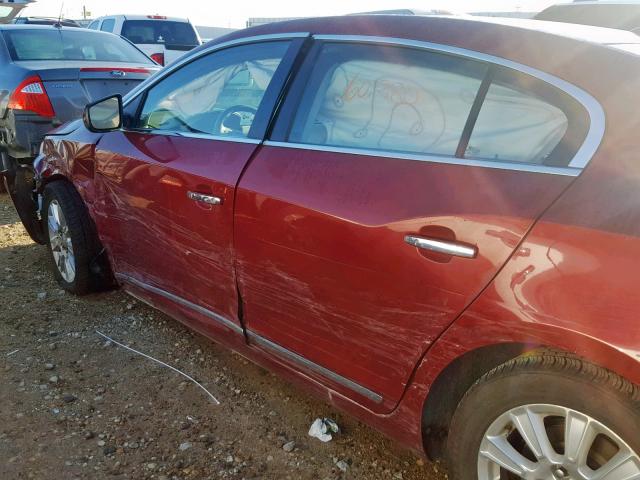 1G4GA5ED0BF285203 - 2011 BUICK LACROSSE C RED photo 9