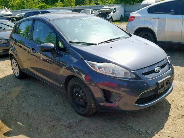 3FADP4EJ6CM110189 - 2012 FORD FIESTA SE GRAY photo 1