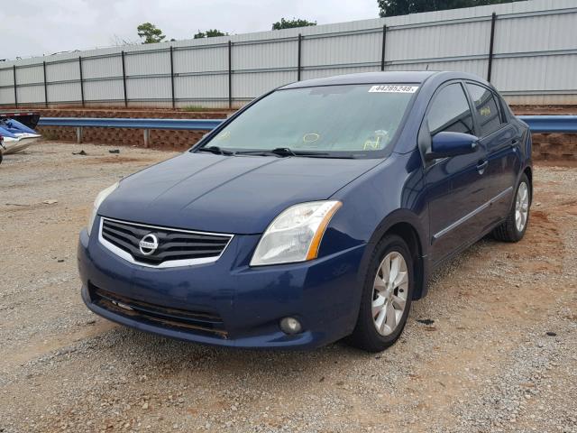 3N1AB6AP9AL656721 - 2010 NISSAN SENTRA 2.0 BLUE photo 2