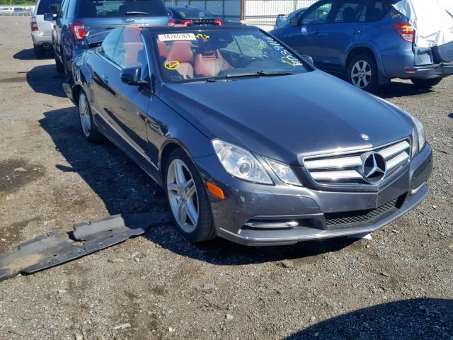 WDDKK5KF8DF207875 - 2013 MERCEDES-BENZ E 350 GRAY photo 1