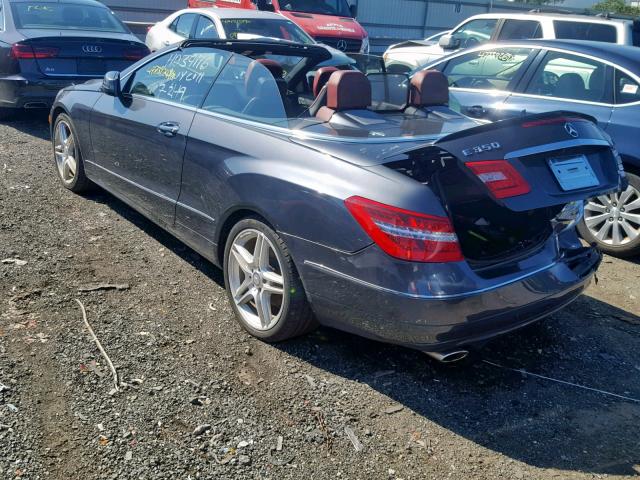 WDDKK5KF8DF207875 - 2013 MERCEDES-BENZ E 350 GRAY photo 3