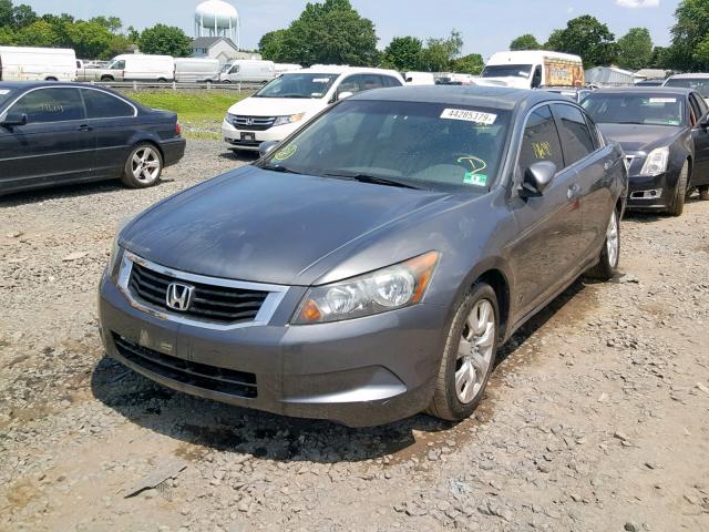 1HGCP26858A142093 - 2008 HONDA ACCORD EXL GRAY photo 2