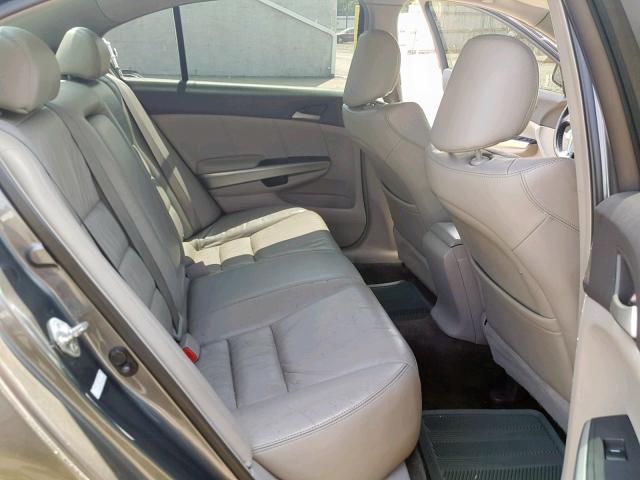 1HGCP26858A142093 - 2008 HONDA ACCORD EXL GRAY photo 6