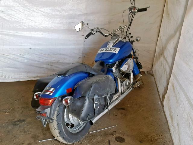 JH2RC53087M001950 - 2007 HONDA VT750 C2 BLUE photo 4