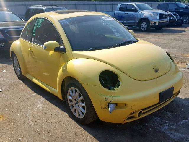 3VWCK31C05M402247 - 2005 VOLKSWAGEN NEW BEETLE Sarı foto 1