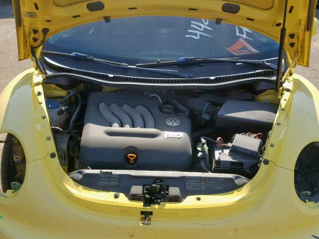 3VWCK31C05M402247 - 2005 VOLKSWAGEN NEW BEETLE Sarı foto 7