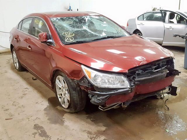 1G4GC5ED0BF233144 - 2011 BUICK LACROSSE C MAROON photo 1