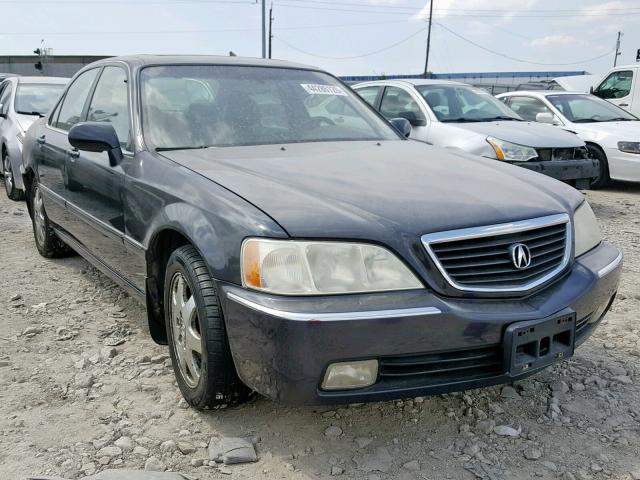 JH4KA96562C002719 - 2002 ACURA 3.5RL BLACK photo 1