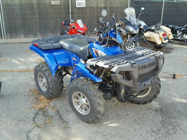 4XAMN50A08A235861 - 2008 POLARIS SPORTSMAN BLUE photo 1