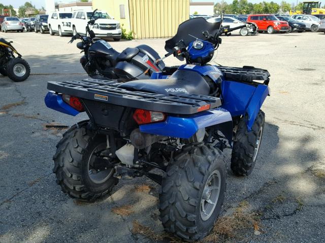 4XAMN50A08A235861 - 2008 POLARIS SPORTSMAN BLUE photo 4