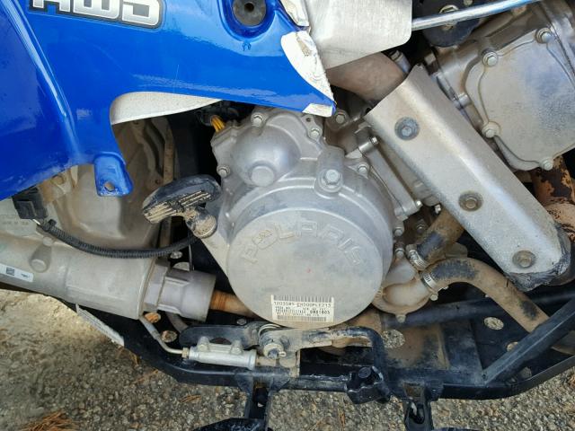 4XAMN50A08A235861 - 2008 POLARIS SPORTSMAN BLUE photo 7