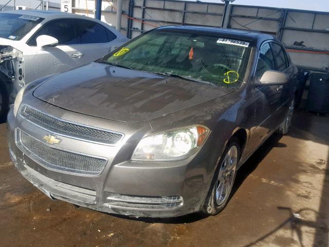 1G1ZC5EB0AF255048 - 2010 CHEVROLET MALIBU 1LT 棕色 照片 2