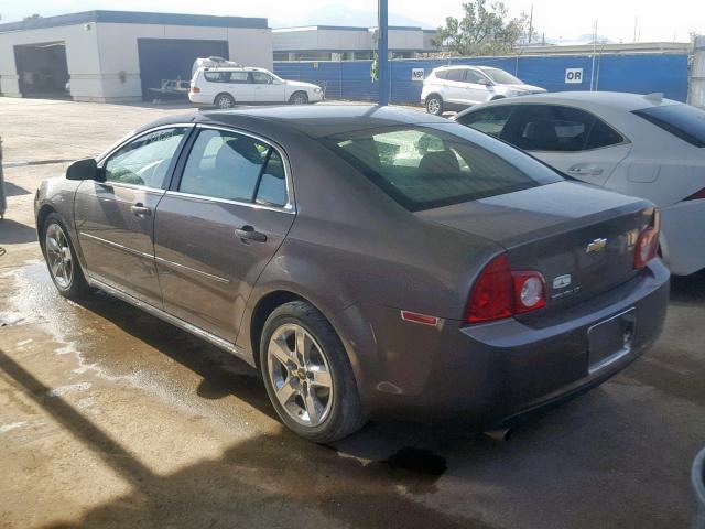 1G1ZC5EB0AF255048 - 2010 CHEVROLET MALIBU 1LT 棕色 照片 3