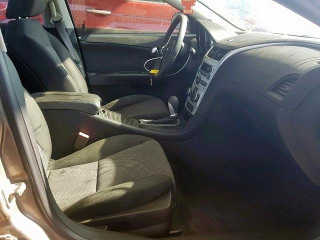 1G1ZC5EB0AF255048 - 2010 CHEVROLET MALIBU 1LT 棕色 照片 5