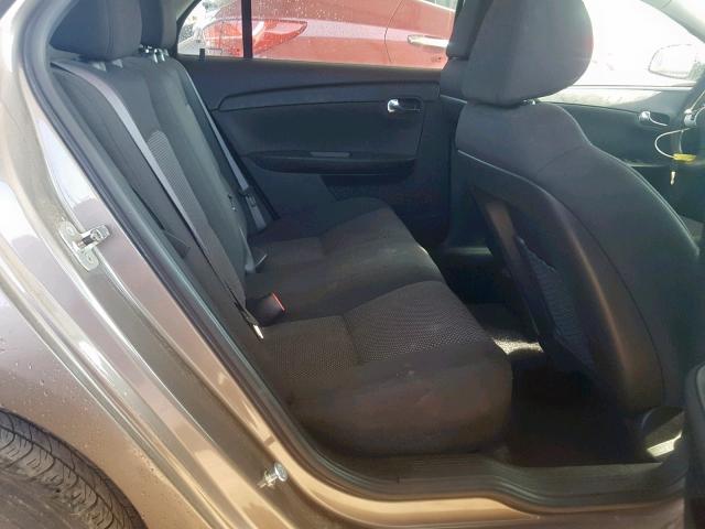 1G1ZC5EB0AF255048 - 2010 CHEVROLET MALIBU 1LT 棕色 照片 6