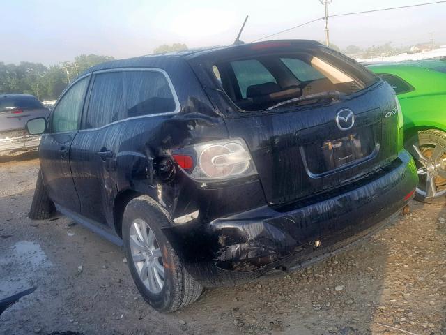 JM3ER2W55A0337654 - 2010 MAZDA CX-7 BLACK photo 3