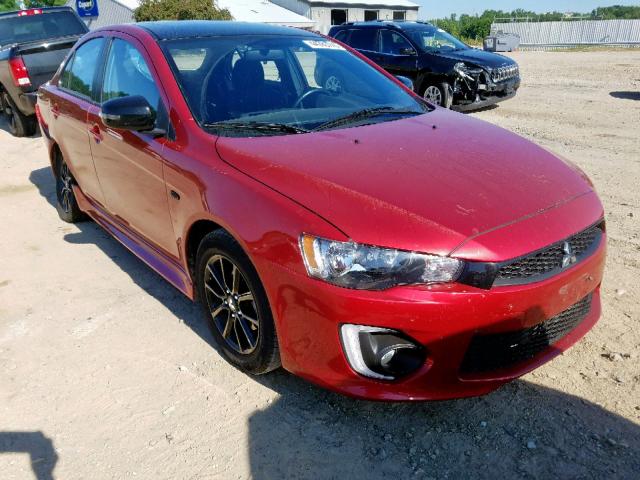 JA32U2FU7HU016363 - 2017 MITSUBISHI LANCER ES RED photo 1