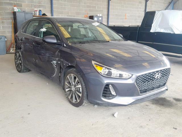 KMHH35LE7JU016586 - 2018 HYUNDAI ELANTRA GT GRAY photo 1