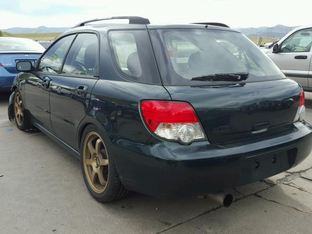 JF1GG65504G807879 - 2004 SUBARU IMPREZA TS GREEN photo 3