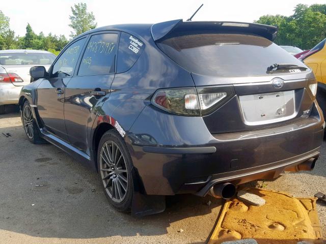 JF1GR7E61BG832036 - 2011 SUBARU IMPREZA WR CHARCOAL photo 3