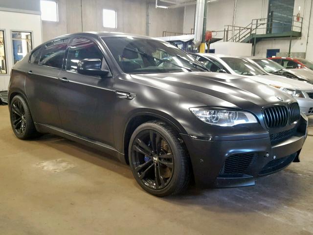 5YMGZ0C5XE0C40590 - 2014 BMW X6 M BLACK photo 1