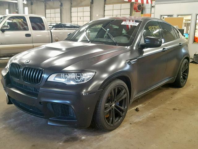 5YMGZ0C5XE0C40590 - 2014 BMW X6 M BLACK photo 2