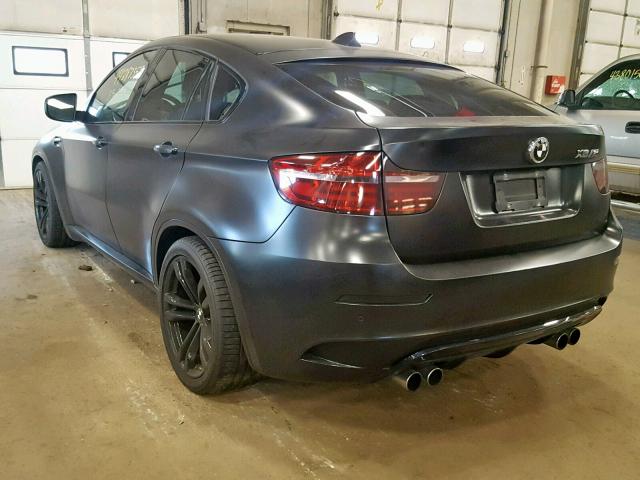 5YMGZ0C5XE0C40590 - 2014 BMW X6 M BLACK photo 3