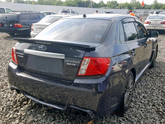 JF1GV7F69BG504437 - 2011 SUBARU IMPREZA WR GRAY photo 4