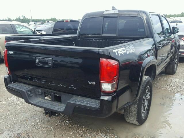 3TMCZ5AN7GM012065 - 2016 TOYOTA TACOMA DOU BLACK photo 4
