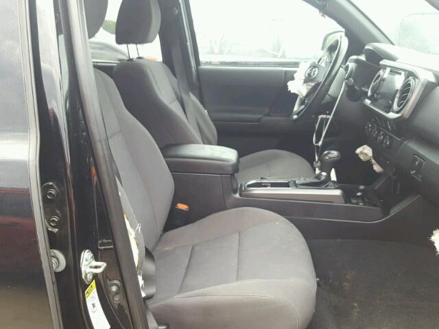 3TMCZ5AN7GM012065 - 2016 TOYOTA TACOMA DOU BLACK photo 5