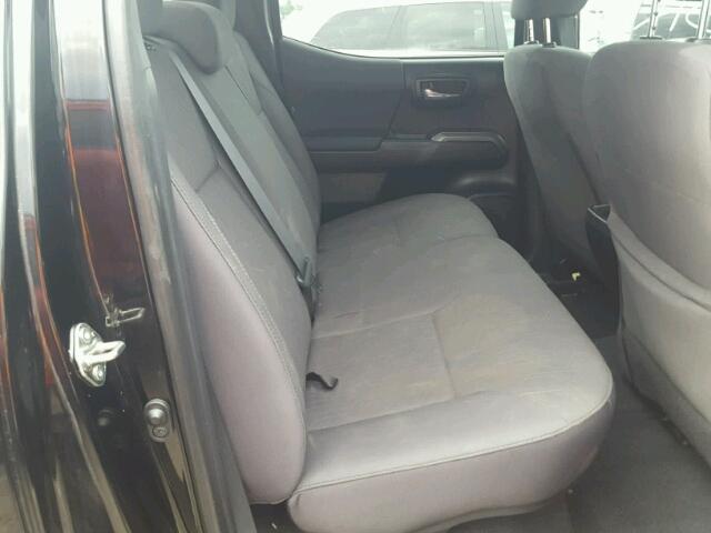 3TMCZ5AN7GM012065 - 2016 TOYOTA TACOMA DOU BLACK photo 6