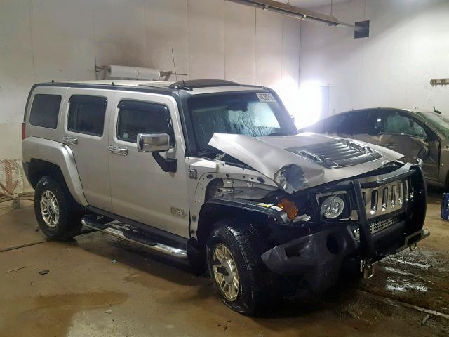 5GTDN136368175886 - 2006 HUMMER H3 SILVER photo 1