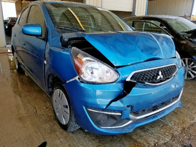 ML32A3HJ4HH013290 - 2017 MITSUBISHI MIRAGE ES BLUE photo 1