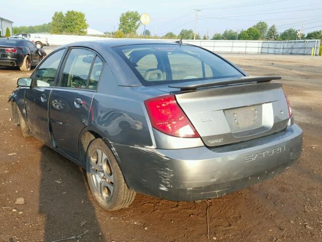 1G8AL54F35Z139267 - 2005 SATURN ION LEVEL GRAY photo 3