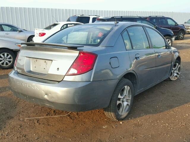 1G8AL54F35Z139267 - 2005 SATURN ION LEVEL GRAY photo 4