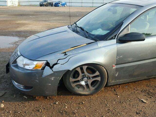 1G8AL54F35Z139267 - 2005 SATURN ION LEVEL GRAY photo 9