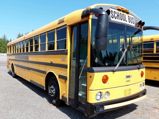 1T7HT4B2X21121599 - 2002 THOMAS SCHOOL BUS YELLOW photo 1