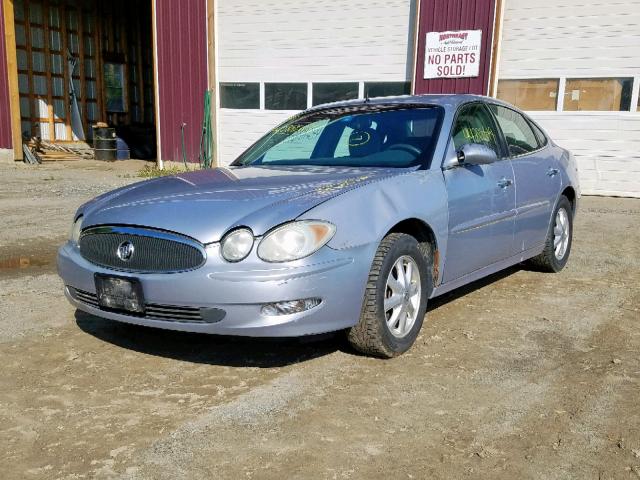 2G4WD532X51343821 - 2005 BUICK LACROSSE C BLUE photo 2