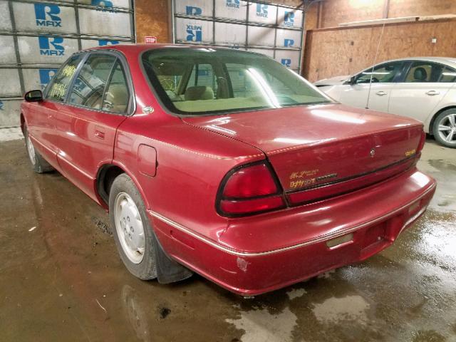 1G3HC52K8X4827494 - 1999 OLDSMOBILE 88 50TH AN RED photo 3