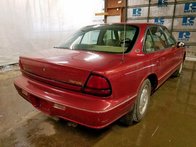 1G3HC52K8X4827494 - 1999 OLDSMOBILE 88 50TH AN RED photo 4