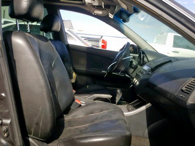 1N4BL11D05N402270 - 2005 NISSAN ALTIMA SE GRAY photo 5