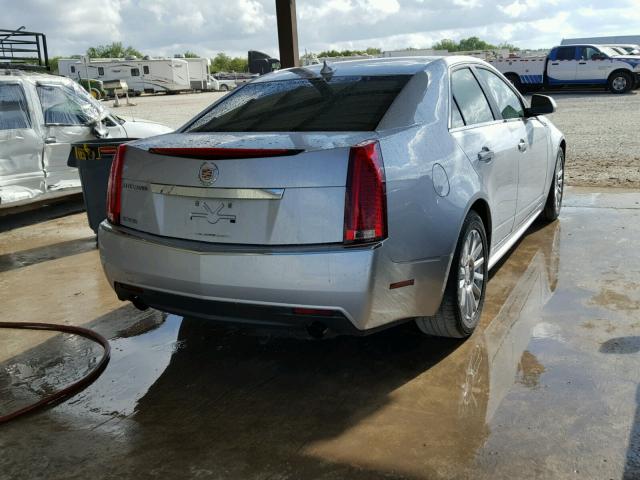 1G6DE5EG1A0138267 - 2010 CADILLAC CTS LUXURY SILVER photo 4