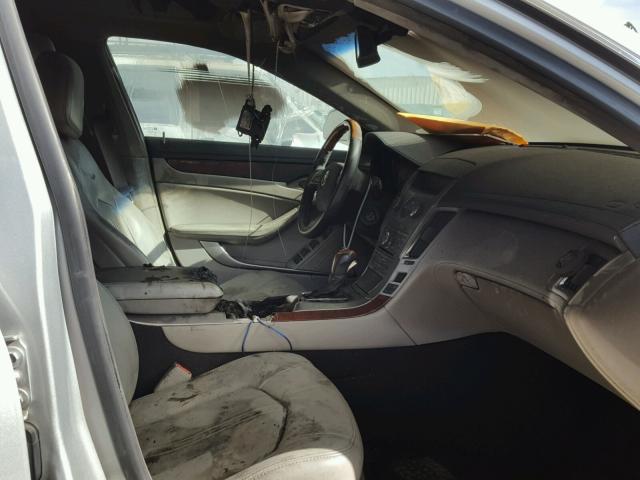 1G6DE5EG1A0138267 - 2010 CADILLAC CTS LUXURY SILVER photo 5