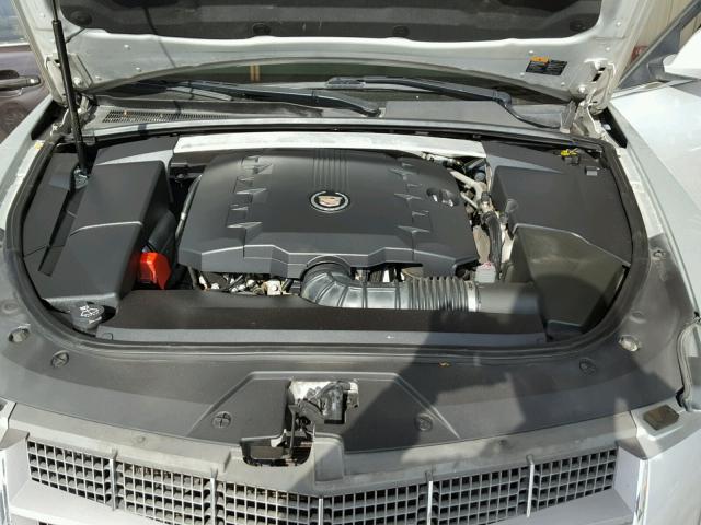 1G6DE5EG1A0138267 - 2010 CADILLAC CTS LUXURY SILVER photo 7