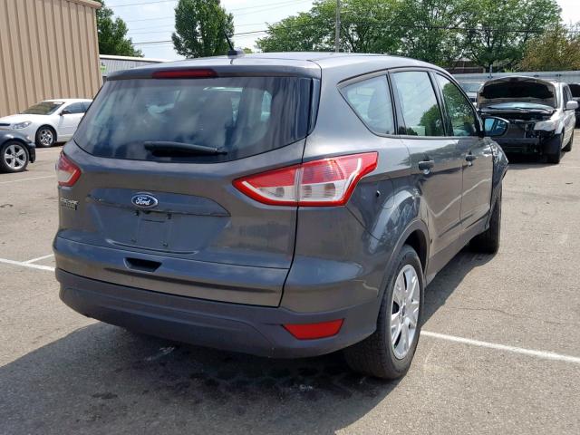 1FMCU0F72GUA43324 - 2016 FORD ESCAPE S GRAY photo 4