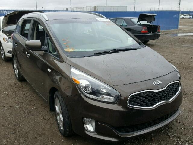 KNAHT8A37F7094019 - 2015 KIA RONDO BROWN photo 1