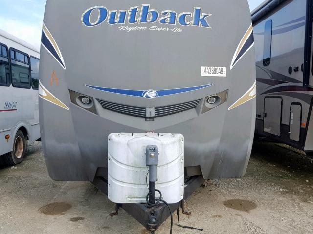 4YDT31225CB452492 - 2012 KEYSTONE OUTBACK WHITE photo 7