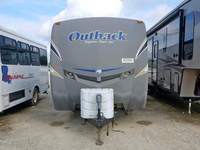 4YDT31225CB452492 - 2012 KEYSTONE OUTBACK WHITE photo 8