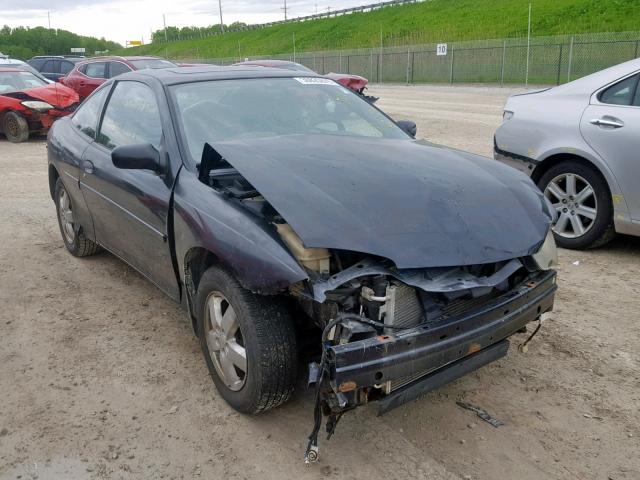 1G1JF12F157152340 - 2005 CHEVROLET CAVALIER L BLACK photo 1